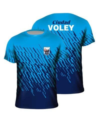 Camiseta Club Ciudad Sublimada volley personalizada por Sublime Sport