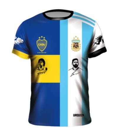 Camiseta boca juniors Argentina sublimada personalizada por Sublime Sport
